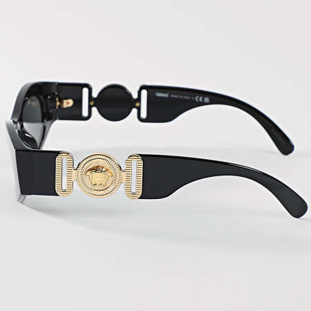 Versace - Lunettes De Soleil 0VE4480U Noir Doré