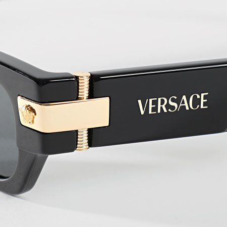 Versace - Lunettes De Soleil 0VE4465 Noir Doré