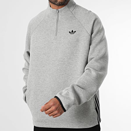 Adidas Originals - Spacer Drill Zipped Neck Sweat JX1508