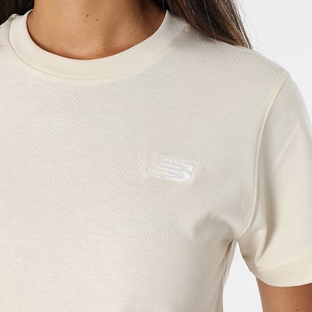 New Balance - Women's Oversize Tee Shirt WT41509 Beige