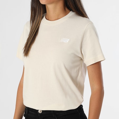 New Balance - Women's Oversize Tee Shirt WT41509 Beige