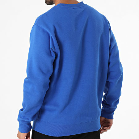New Balance - Sweat Crewneck Relaxed Fit MT41510 Bleu Roi