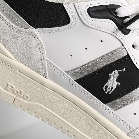 Polo Sport Ralph Lauren - Zapatillas Masters Sport Blanco Negro Plata