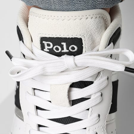 Polo Sport Ralph Lauren - Zapatillas Masters Sport Blanco Negro Plata