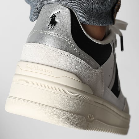 Polo Sport Ralph Lauren - Zapatillas Masters Sport Blanco Negro Plata