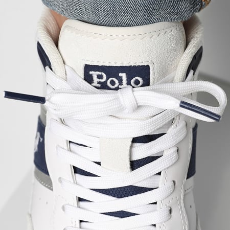 Polo Sport Ralph Lauren - Zapatillas Masters Sport White Navy Silver