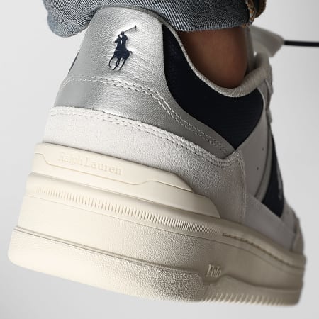 Polo Sport Ralph Lauren - Zapatillas Masters Sport White Navy Silver