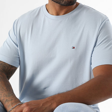 Tommy Hilfiger - Tee Shirt Essential Seasonal 9995 Bleu Clair