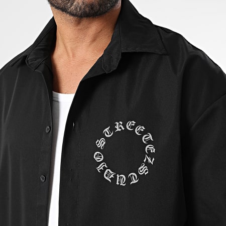 Uniplay - Chemise Manches Courtes 503 Noir