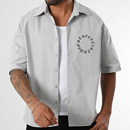 Uniplay - Chemise Manches Courtes 503 Gris