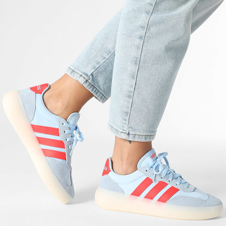 Adidas Sportswear - Baskets Femme Barreda Decode J JR0757 Clear Sky Bright Red Core White