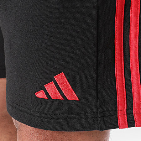 Adidas Sportswear - Short Jogging A Bandes Manchester United DNA IT4166 Noir