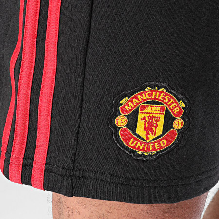 Adidas Sportswear - Short Jogging A Bandes Manchester United DNA IT4166 Noir