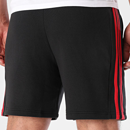 Adidas Sportswear - Short Jogging A Bandes Manchester United DNA IT4166 Noir