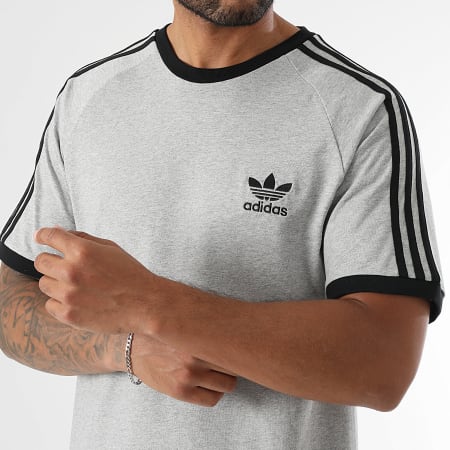 Adidas Originals - Tee Shirt 3 Stripes JY1369 Gris Chiné