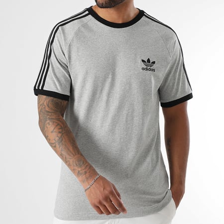 Adidas Originals - Tee Shirt 3 Stripes JY1369 Gris Chiné