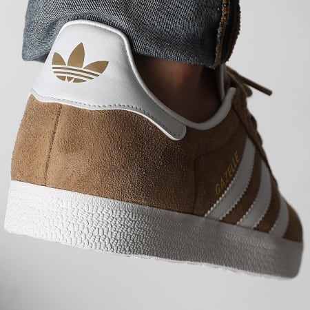 Adidas Originals - Baskets Gazelle JR6284 Supplier Colour Footwear White Gold Metallic