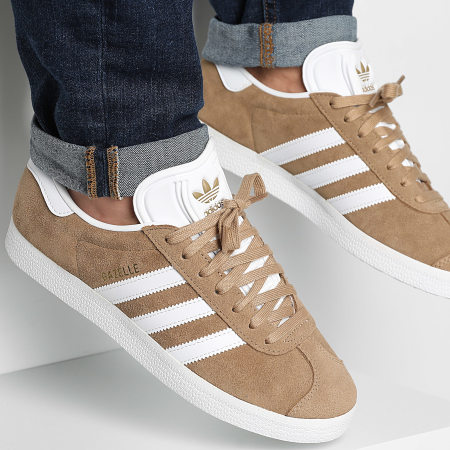 Adidas Originals - Baskets Gazelle JR6284 Supplier Colour Footwear White Gold Metallic