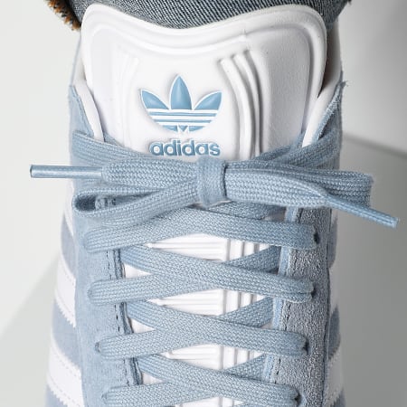 Adidas Originals - Baskets Gazelle JR6283 Tactile Blue Footwear White Gold Metallic