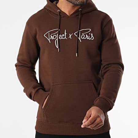 Project X Paris - Sweat Capuche 1920010 Marron