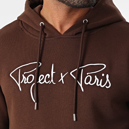 Project X Paris - Sweat Capuche 1920010 Marron