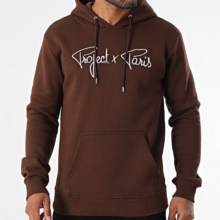Project X Paris - Sweat Capuche 1920010 Marron