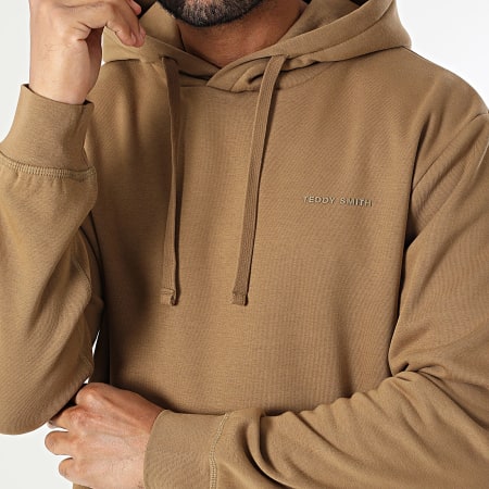 Teddy Smith - Sweat Capuche Nark 10816921D Camel