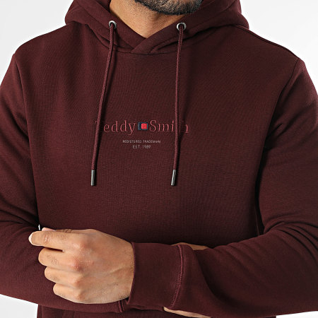 Teddy Smith - Hoodie Jim 10816997D Bordeaux