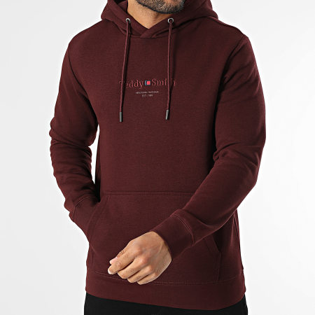 Teddy Smith - Hoodie Jim 10816997D Bordeaux