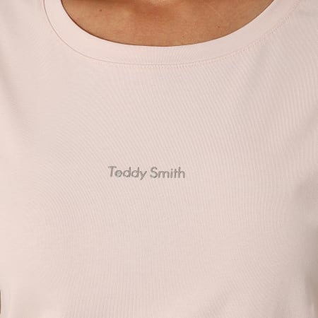 Teddy Smith - Women's Ribelle Tee Shirt 31016576D Pink