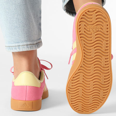 adidas gazelle silver green womens adidas | VL Court 3.0 Shoes - Pink/Yellow/Gold
