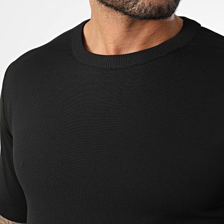Mackten - Tee Shirt Maille 12 Noir