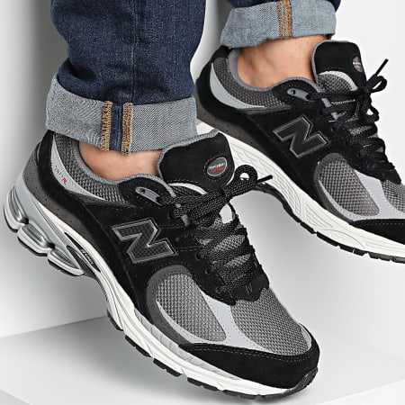 New Balance - Sneakers 2002R U2002RC Black Grey - Ryses