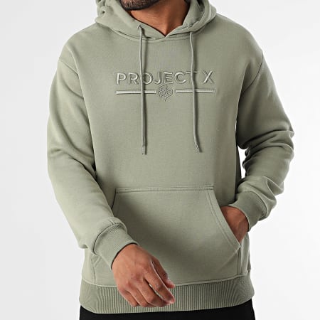 Project X Paris - Sweat Capuche 2322039 Vert Kaki