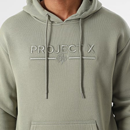 Project X Paris - Sweat Capuche 2322039 Vert Kaki