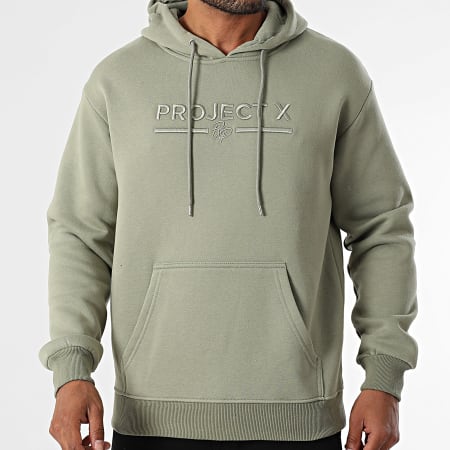 Project X Paris - Sweat Capuche 2322039 Vert Kaki