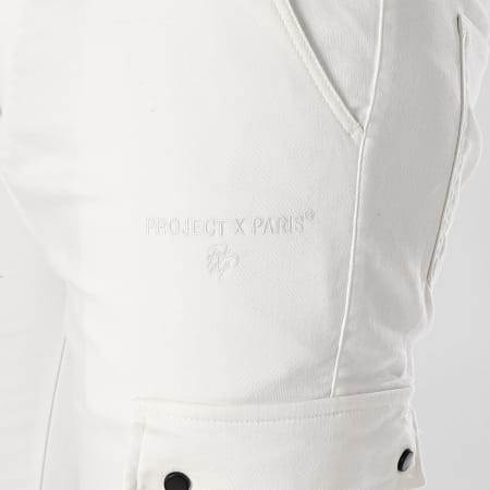 Project X Paris - Pantalon Cargo 2442019 Beige Clair