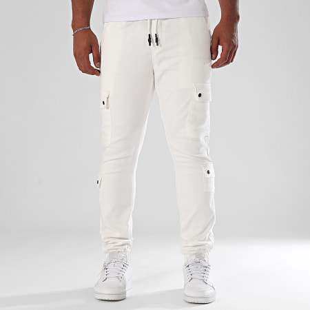 Project X Paris - Pantalon Cargo 2442019 Beige Clair