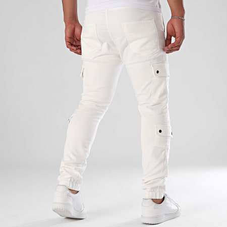 Project X Paris - Pantalon Cargo 2442019 Beige Clair