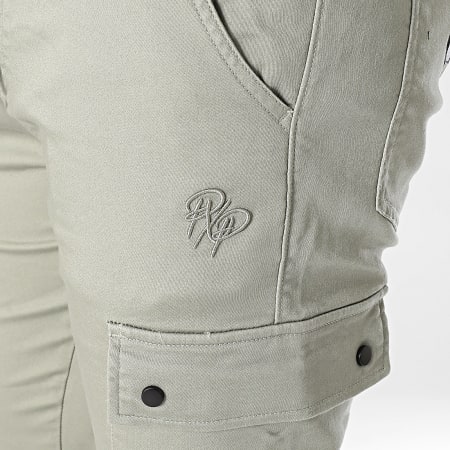 Project X Paris - Pantalon Cargo T19939 Vert Kaki Clair