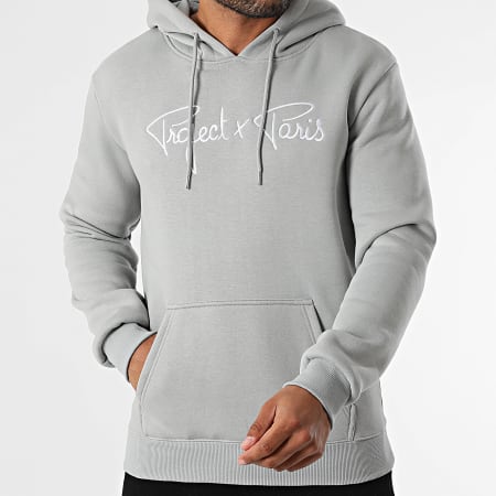Project X Paris - Sweat Capuche 1920010 Gris
