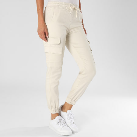 Project X Paris - Pantalon Cargo Femme TF239707 Beige