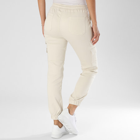 Project X Paris - Pantalon Cargo Femme TF239707 Beige