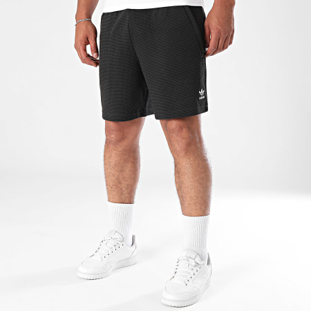 Adidas Originals - Short Jogging Essential Waffle KA7764 Noir