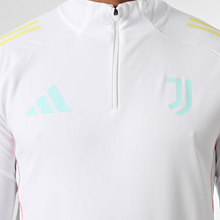 Adidas Performance - Juventus Slim Zip Neck Sweat Top JN7454 Blanco