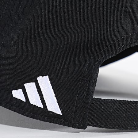 Real Madrid Official Cap #45 - Black Adult Baseball Hat With Zipper Closure, Polyester