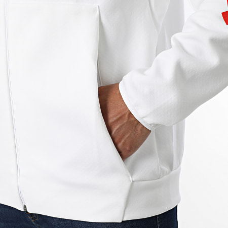 Adidas Sportswear - Veste Zippée Capuche FC Bayern Munich JM9439 Blanc