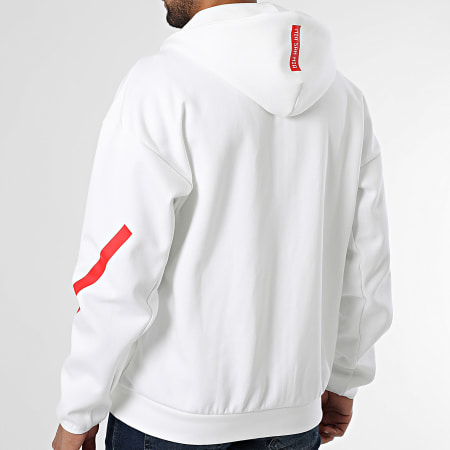 Adidas Sportswear - Veste Zippée Capuche FC Bayern Munich JM9439 Blanc