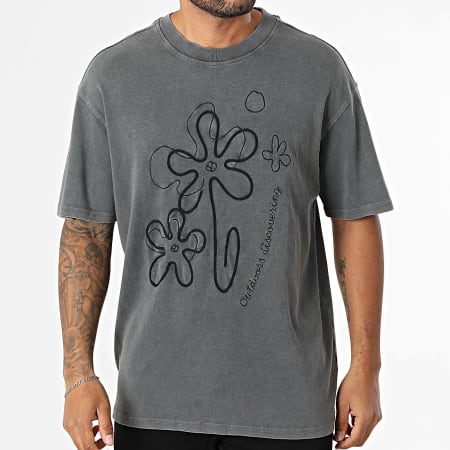 Classic Series - Tee Shirt Oversize Large 111 Gris Anthracite