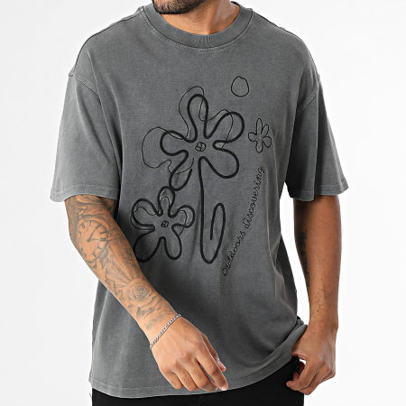 Classic Series - Tee Shirt Oversize Large 111 Gris Anthracite